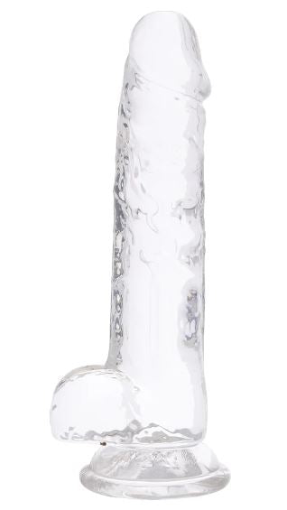 Fantasia Ballsy 6.5 Inch Dildo in Clear