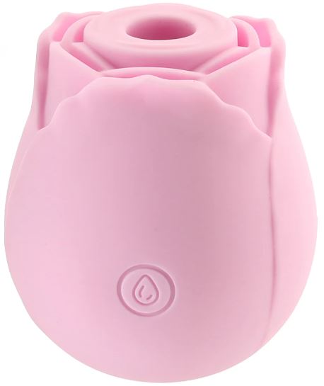 The Rose Rechargeable Suction Vibe in Pink